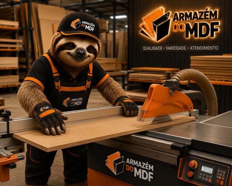 Corte de chapas de MDF